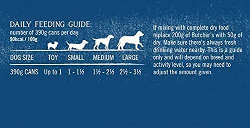 BUTCHER'S Simply Gentle Wholegrain Recipes Wet Dog Food Tin Cans Variety pack, 9.36kg (24 x 390g) - Image 2