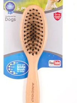 Ancol Nylon Small Soft Bristle Dog Brush