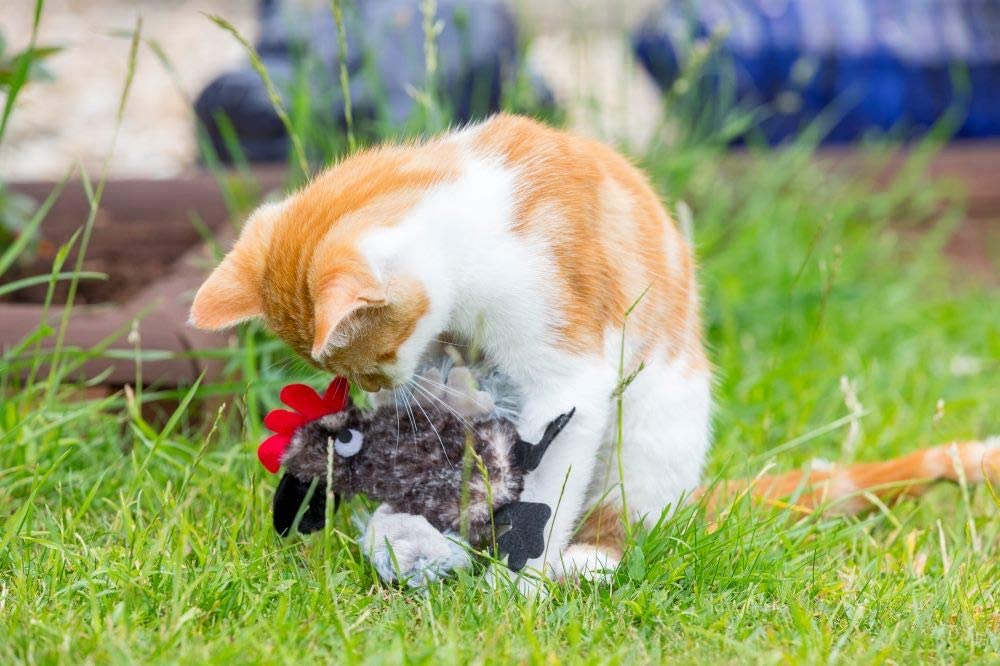 Petface Refillable Catnip Plush Cockerel Cat Toy - Image 2