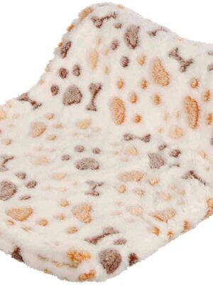 Trixie Lingo Blanket, 75 x 50 cm, White/Beige