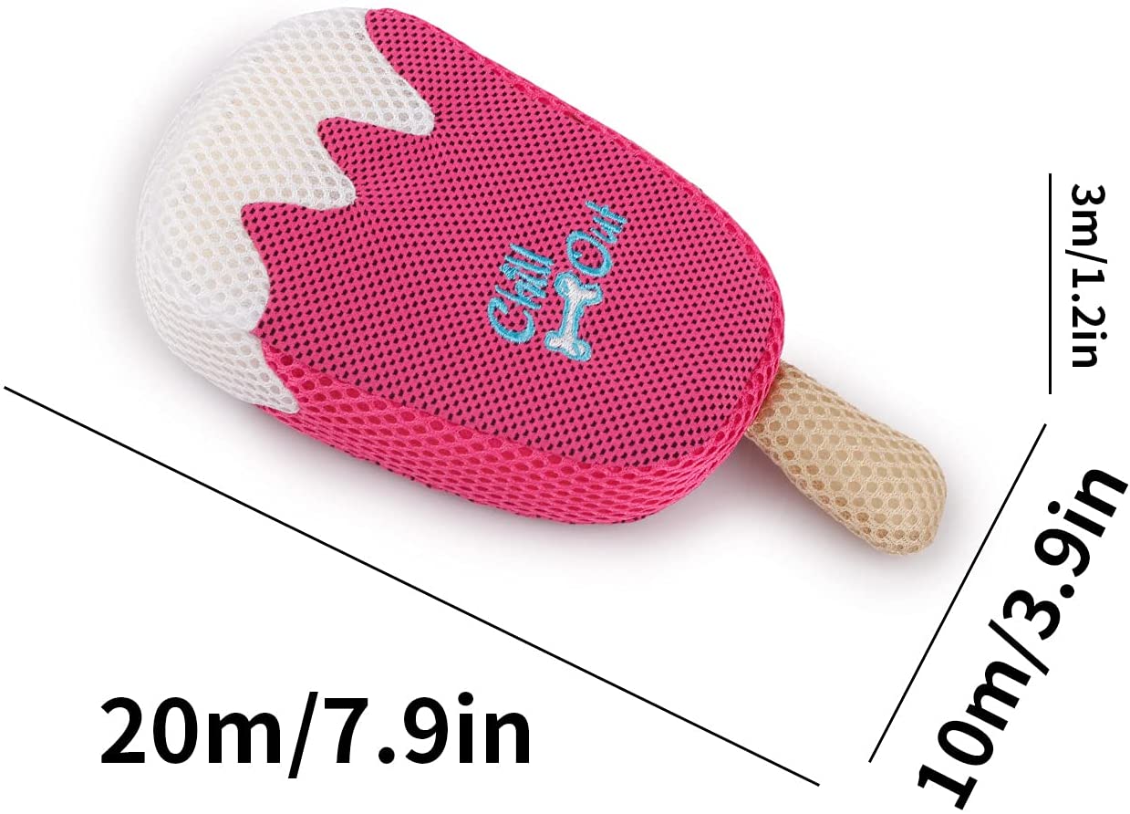 All For Paws Chill Out Blueberry Ice Cream Dog Chew Toy, 2.5 kg (Stawberry Ice Cream) - Image 2