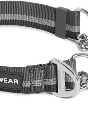 RUFFWEAR - Chain Reaction Collar, Granite Grey, 14"-20"