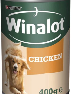 Winalot Adult Dog Chicken in Jelly Wet Food Can (400g) - Case of 24