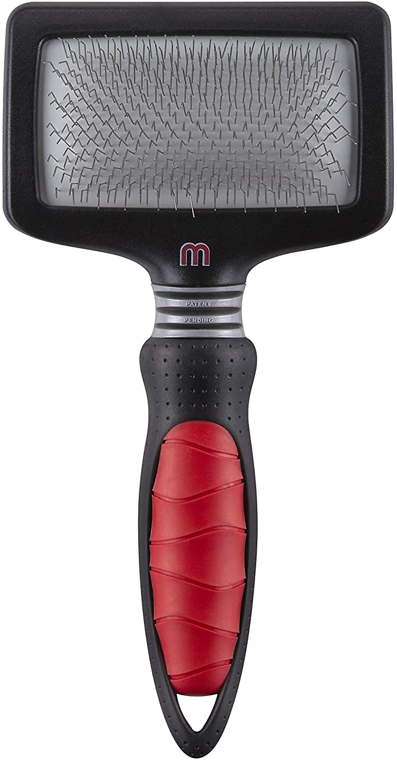 Mikki Dog, Cat, Puppy, Kitten Grooming Hard Pin Slicker Brush -For Knot, Tangles -Med-Lrg Pet-Large - Image 2