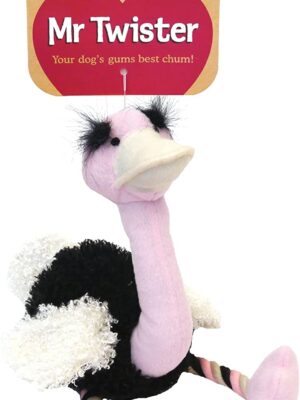 Rosewood Olga Ostrich Dog Toy