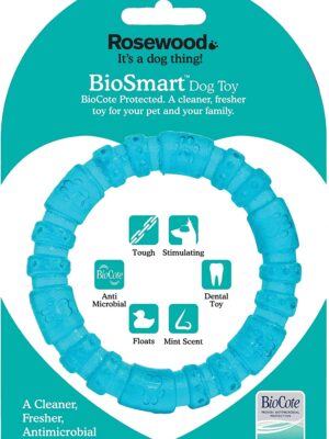 Rosewood BIOSAFE PUPPY RING BLUE
