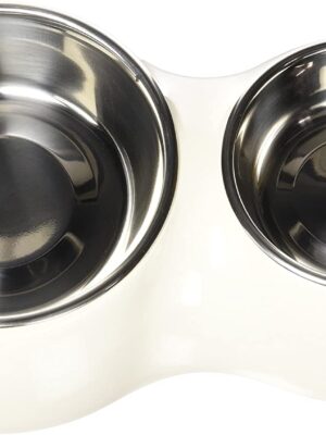 Catit Double Diner, White