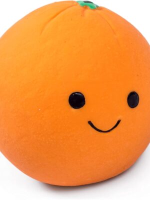 Petface Latex Orange Soft Chew Dog Toy, Small